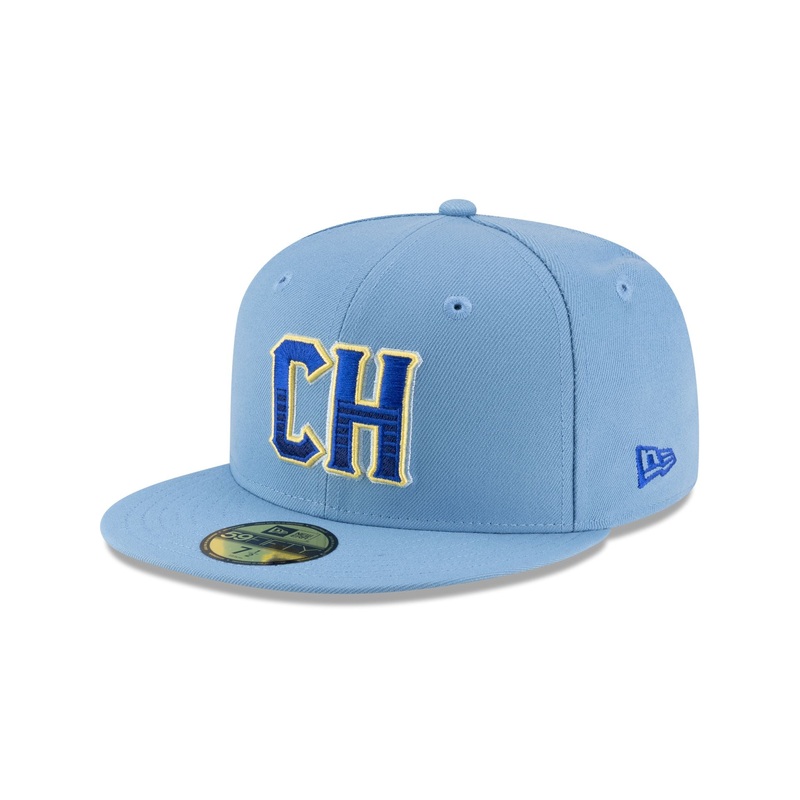 Charros de Jalisco LMB 100th Anniversary Alt Blue 59FIFTY Fitted Hat 7