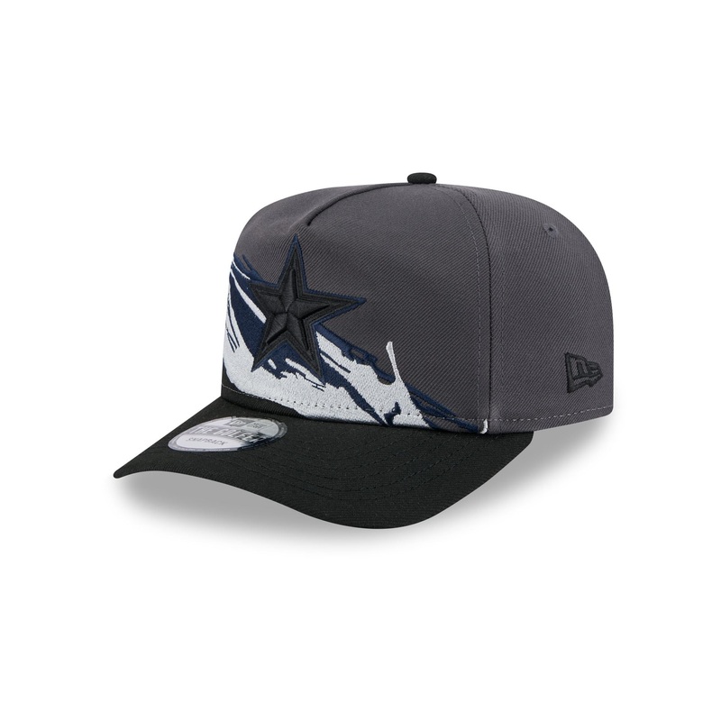 Dallas Cowboys Graphite Brushstroke Golfer Hat One Size
