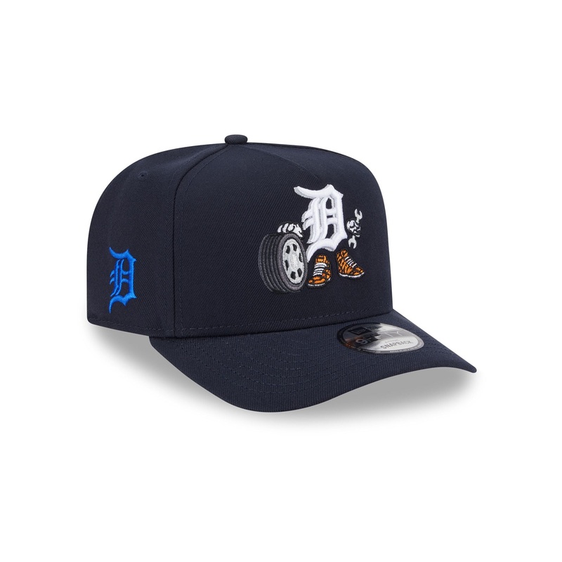 Detroit Tigers Cartoon 9FIFTY A-Frame Snapback Hat One Size