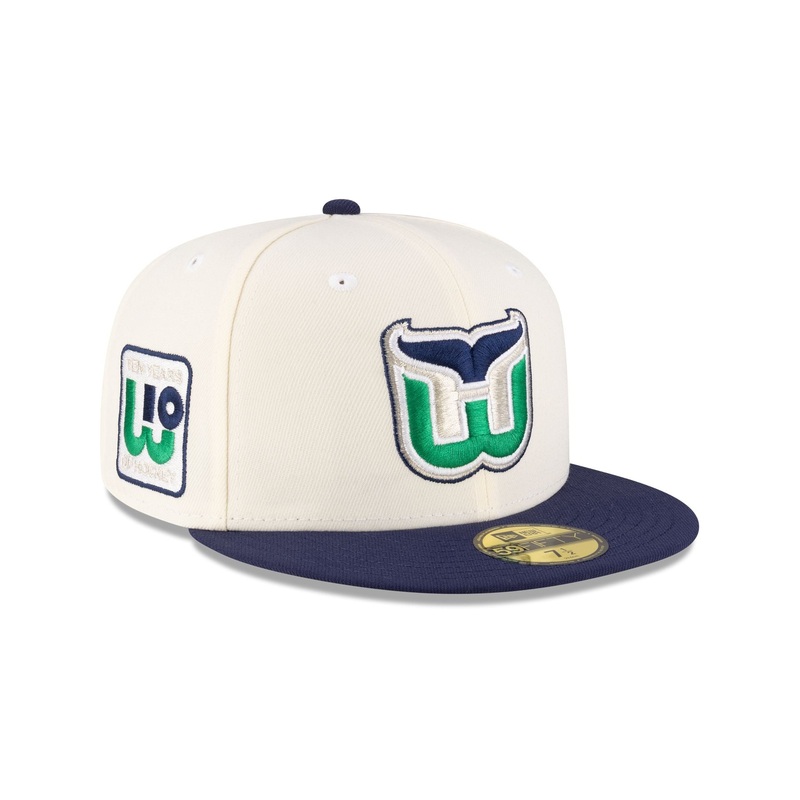 Hartford Whalers 10 Years 59FIFTY Fitted Hat 7