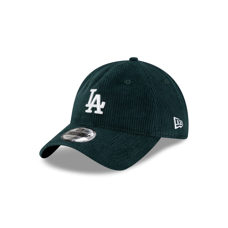 Los Angeles Dodgers Cord Dark Green 9TWENTY Adjustable Hat One Size