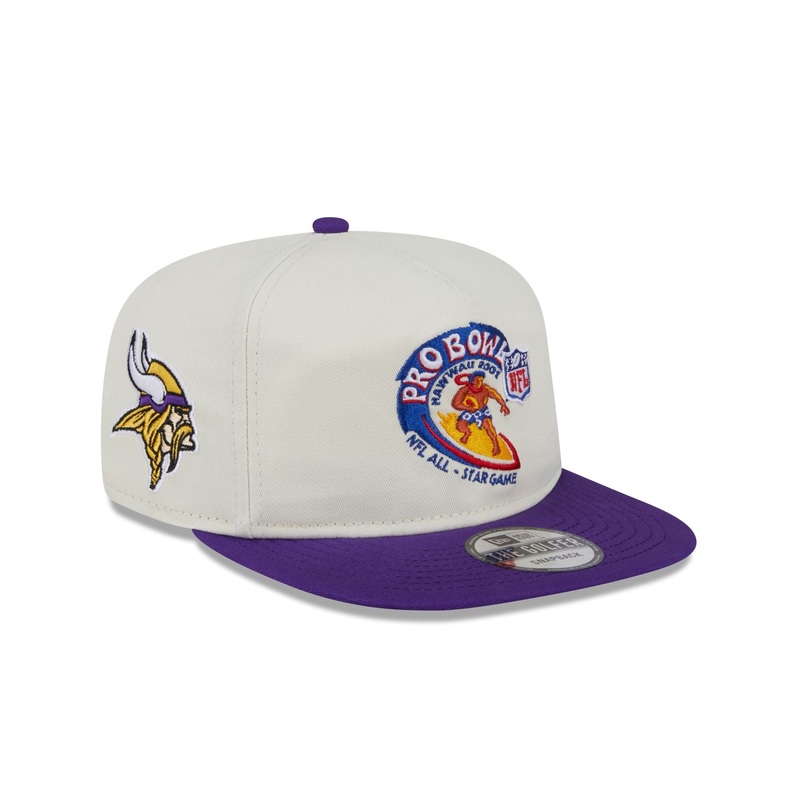 Minnesota Vikings Pro Bowl Patch Golfer Hat One Size
