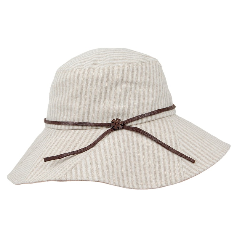 sur la tte Packable Soleil Sun Hat Beige Wholesale Pack Prepack
