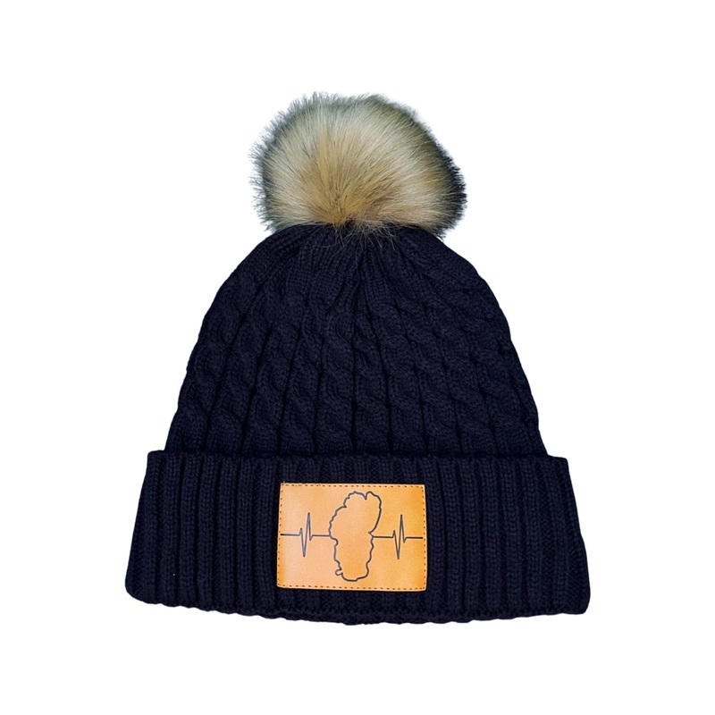 Tahoe Beanie – Pom – Navy