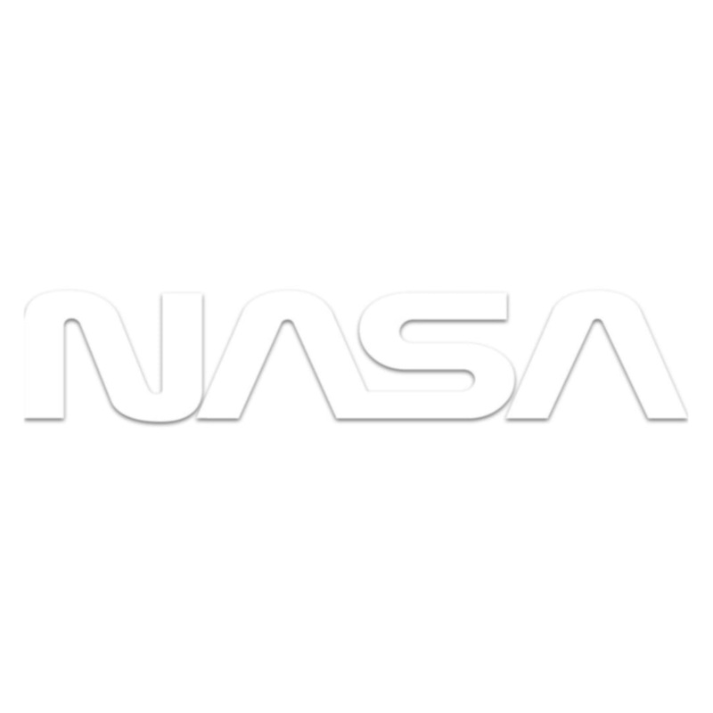 White Original NASA Word Logo Default Title One Size