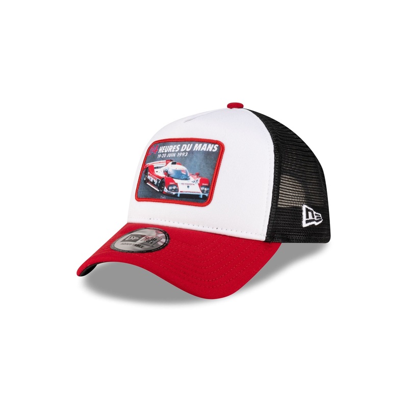 24 Hours of Le Mans Patch Red 9FORTY A-Frame Trucker Hat One Size