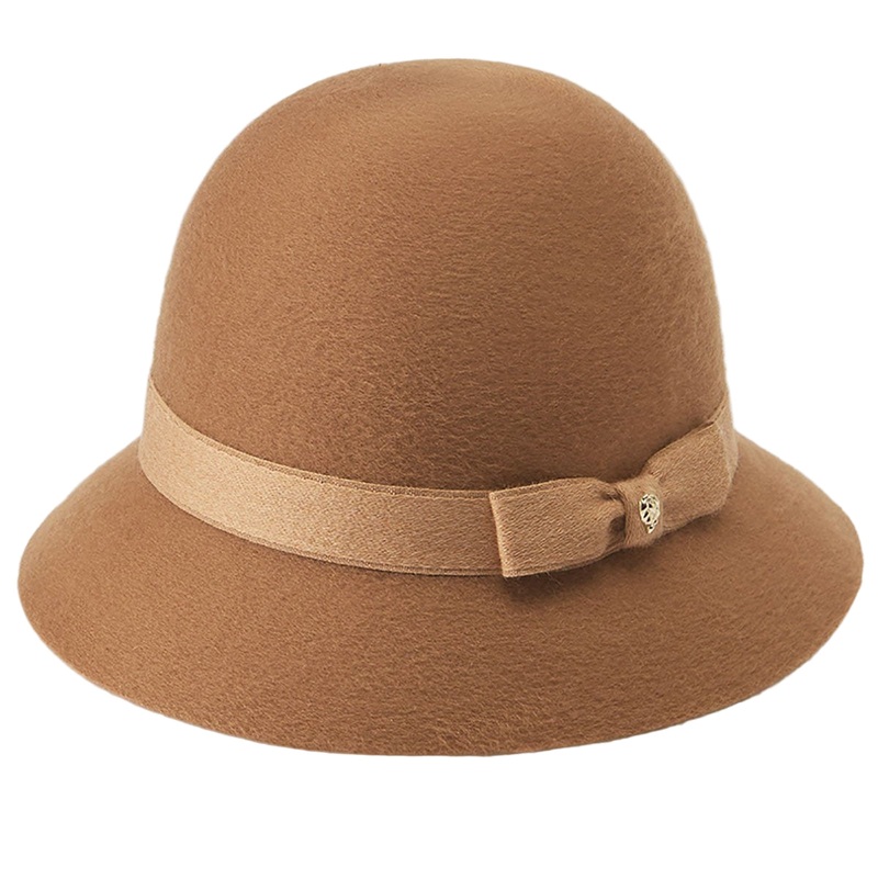 Alfreda 6 Cloche Camel M