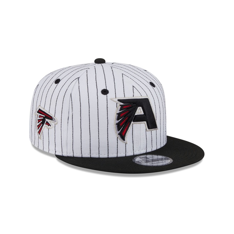 Atlanta Falcons Deceptor Pinstripe 9FIFTY Snapback Hat One Size