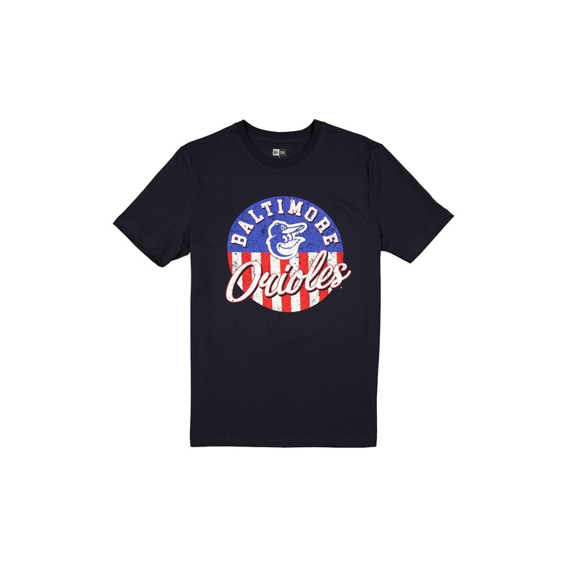 Baltimore Orioles Independence Day 2025 Navy T-Shirt S