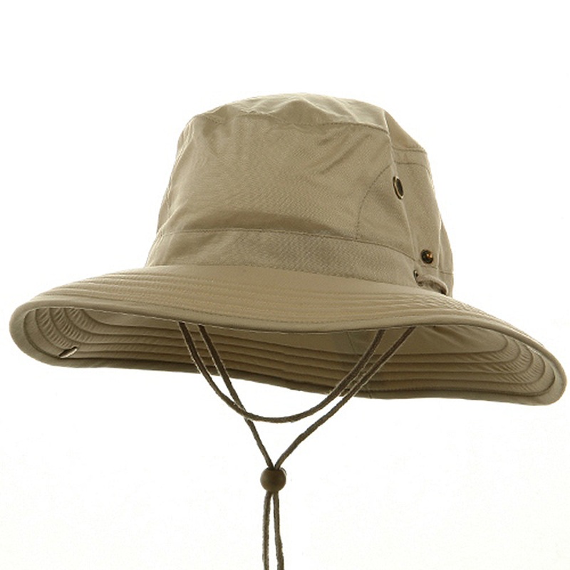 Big Size Floatable Nylon Oxford Hat Olive XL-2XL