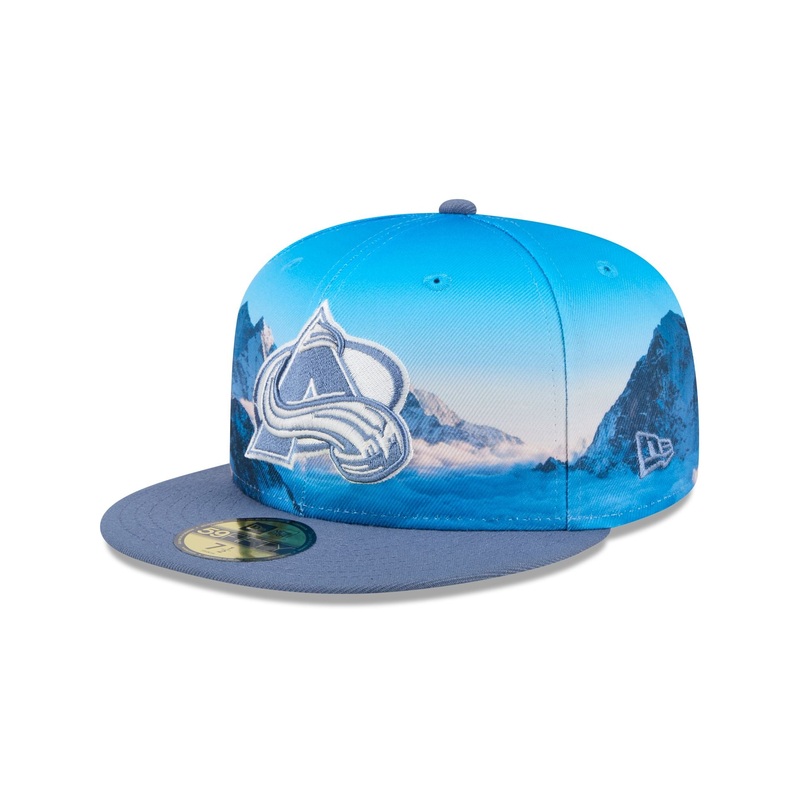 Colorado Avalanche Photoreal 59FIFTY Fitted Hat 7