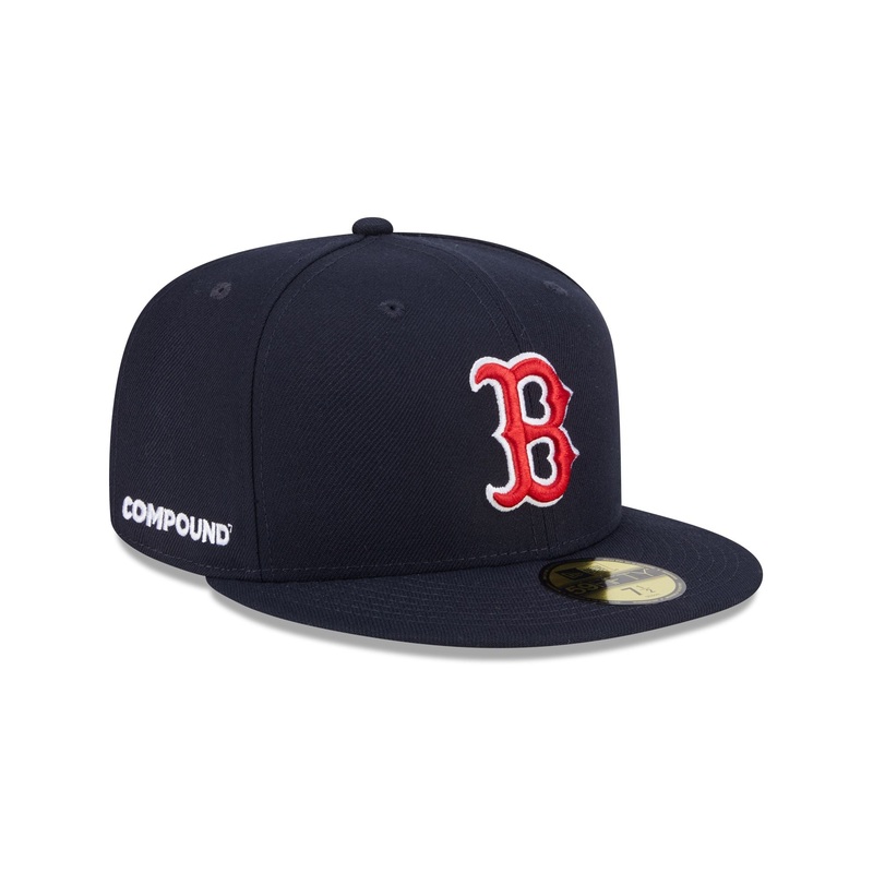 Compound x Boston Red Sox 59FIFTY Fitted Hat 7