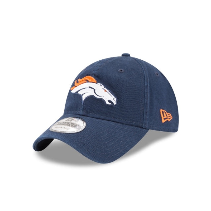 Denver Broncos Core Classic Blue 9TWENTY Adjustable Hat One Size
