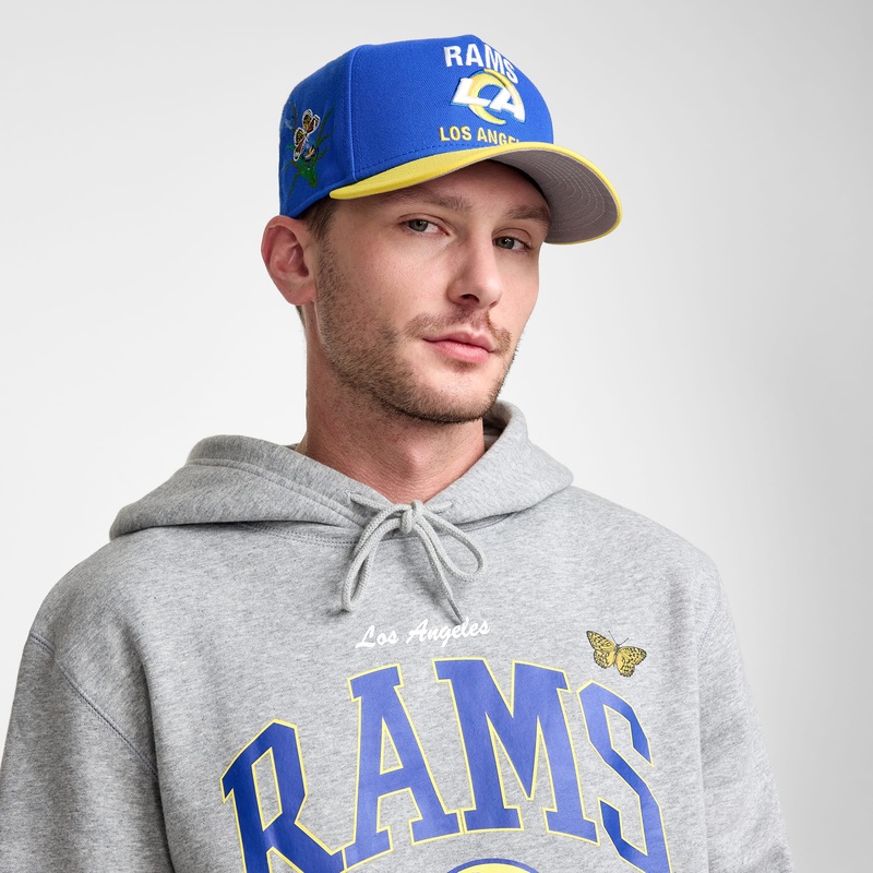 FELT x Los Angeles Rams Gray Hoodie S
