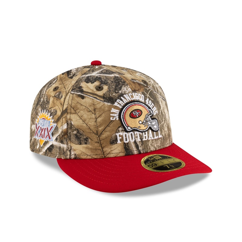 Just Caps Realtree San Francisco 49ers Low Profile 59FIFTY Fitted Hat 7