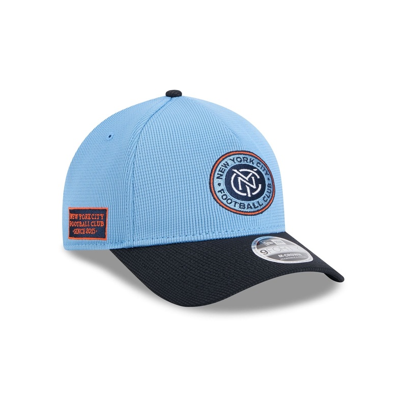 New York City FC 2025 Jersey Hook 9FORTY M-Crown A-Frame Snapback Hat One Size