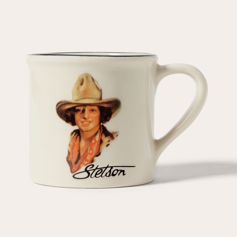 Annie Oakley Stetson Mug Cream