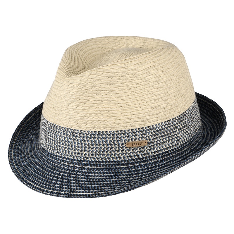 Barts Hats Patrol Trilby Hat – Natural-Blue Medium/Large