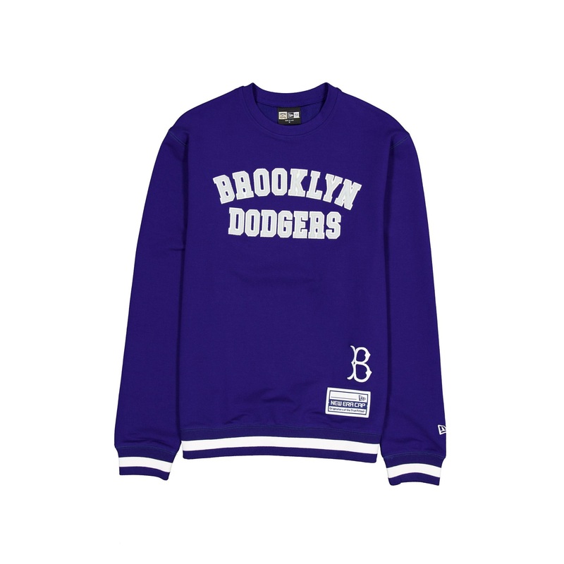 Brooklyn Dodgers Team Color Logo Select Crewneck S