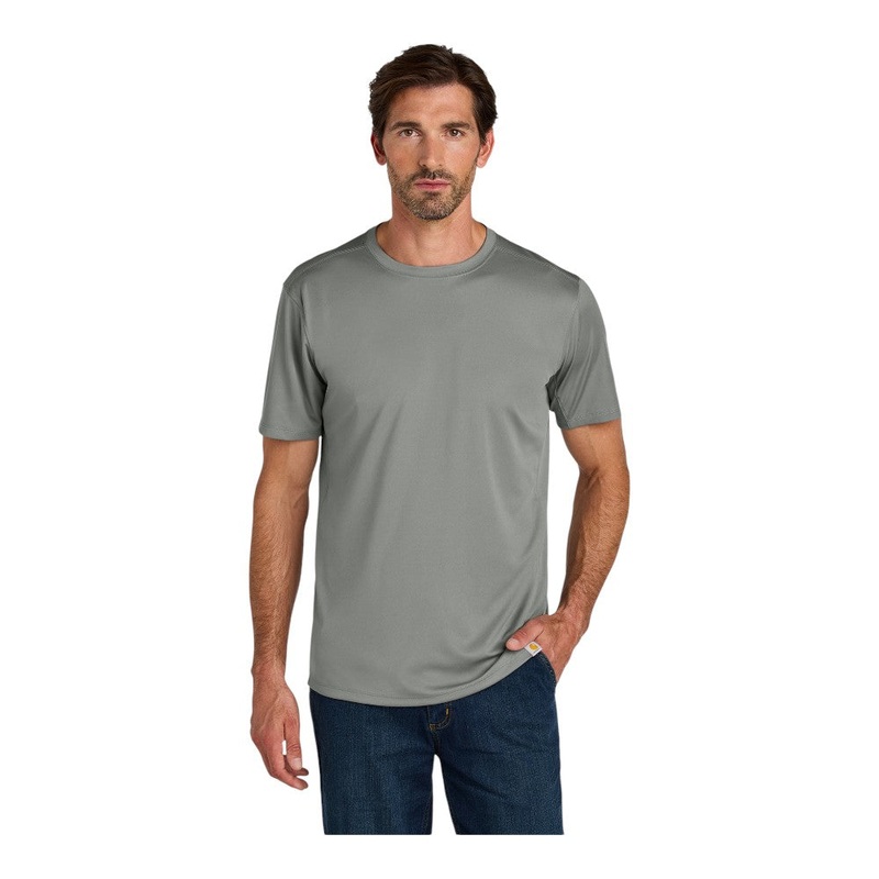 Carhartt CT106868 Force Sun Defender Short Sleeve T-Shirt Asphalt Grey S