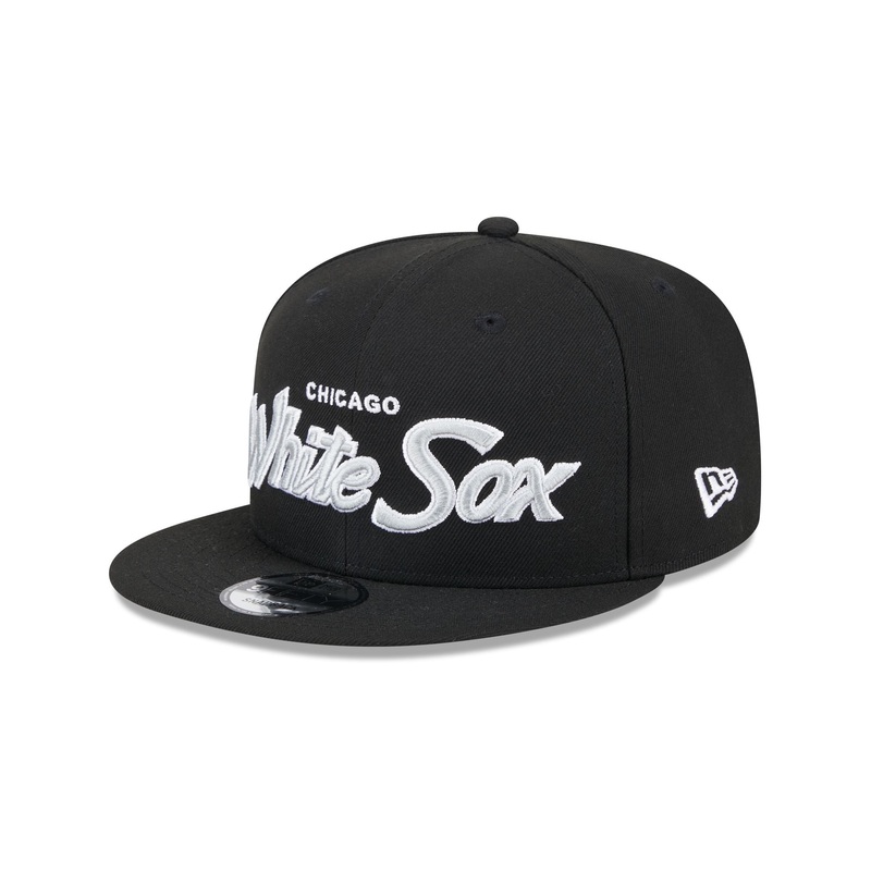 Chicago White Sox Wordmark 9FIFTY Snapback Hat One Size