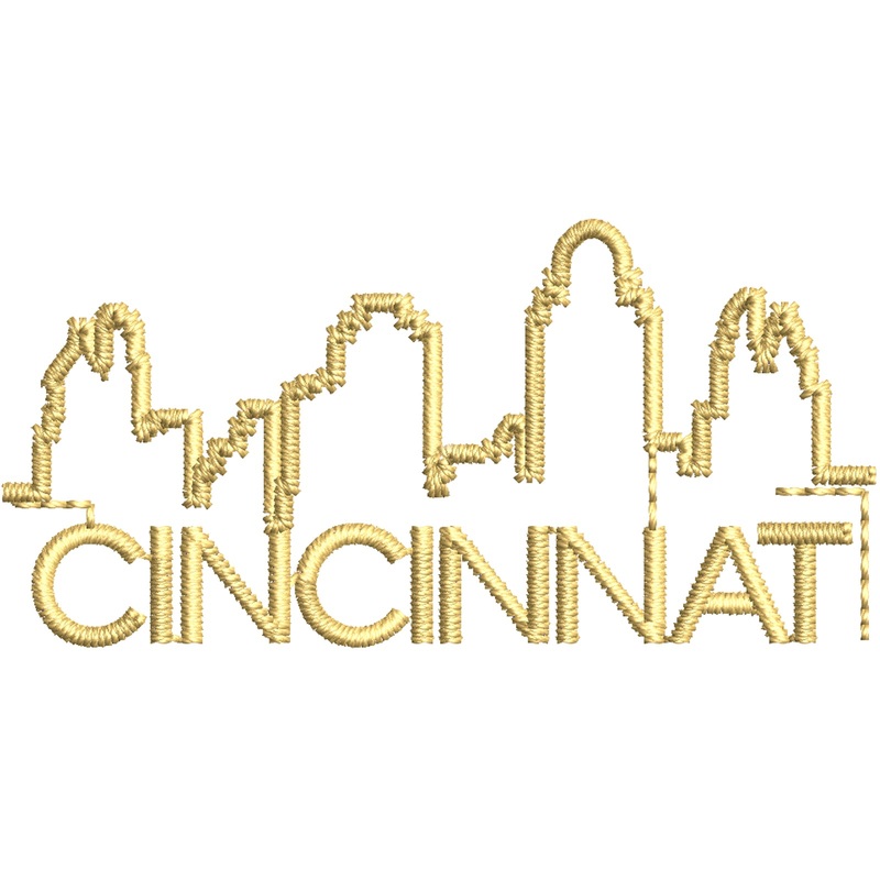 Cincinnati Skyline Cincinnati Skyline One Size