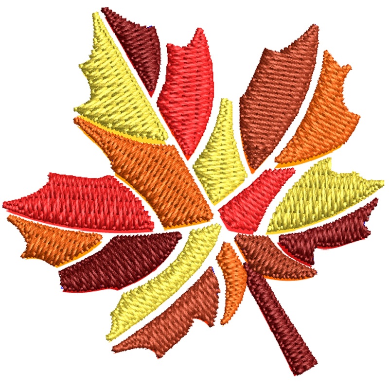 Colorful Fall Leaf Colorful Fall Leaf One Size
