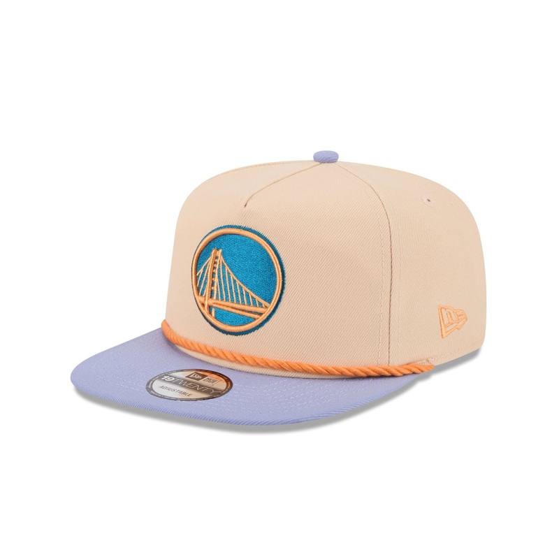 Golden State Warriors Mango Mocha Golfer Hat One Size