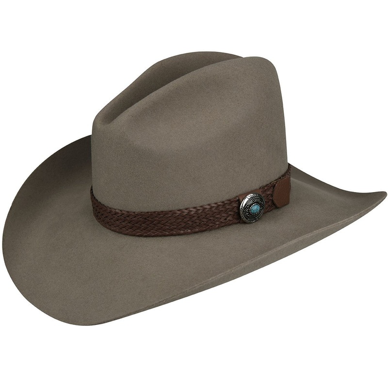 Jutland 2X Cowboy Hat Taupe Grey 6 3/4
