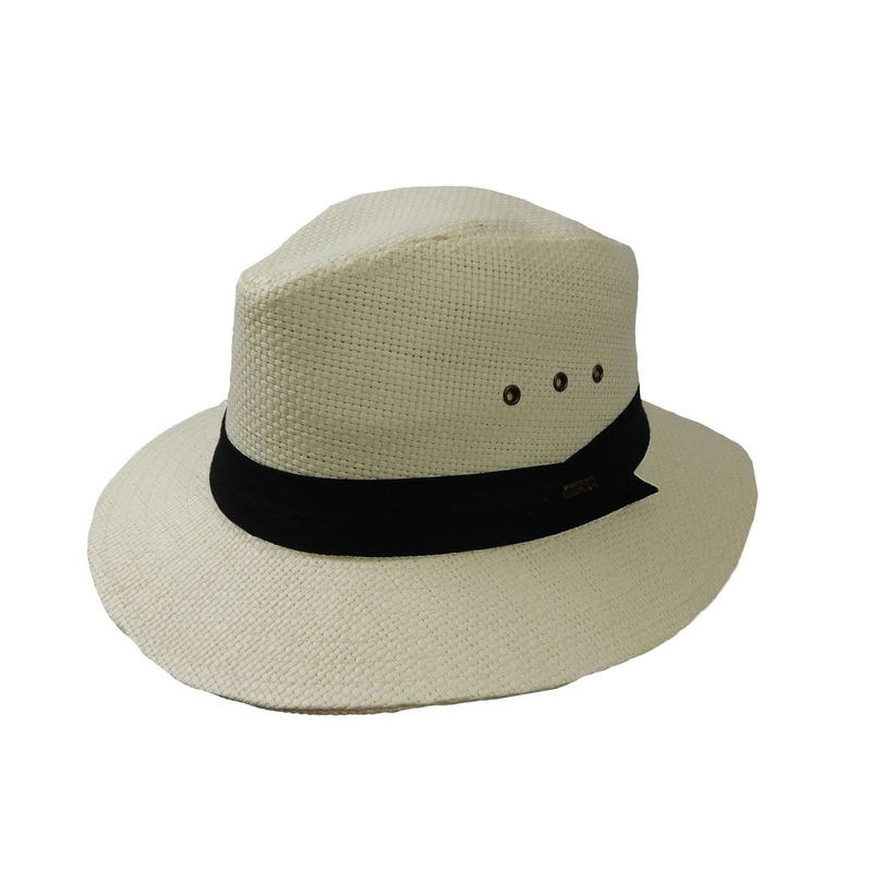 Panama Jack Men’s Panama Hat -2XL 2XL