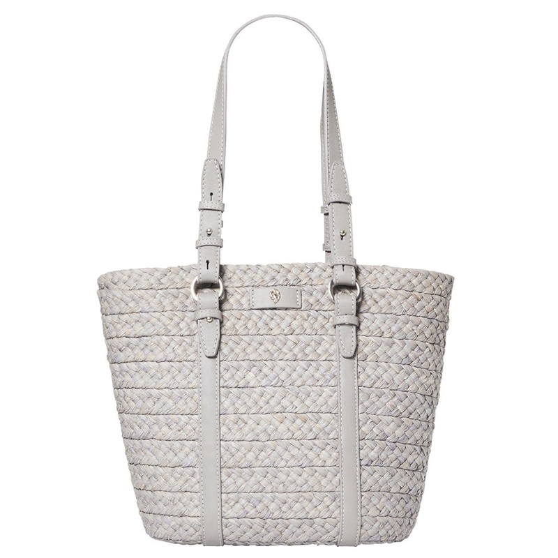 Pinimilla Medium Bridle Tote Charcoal/Black