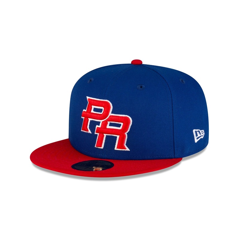 Puerto Rico Royal Blue 59FIFTY Fitted Hat 7