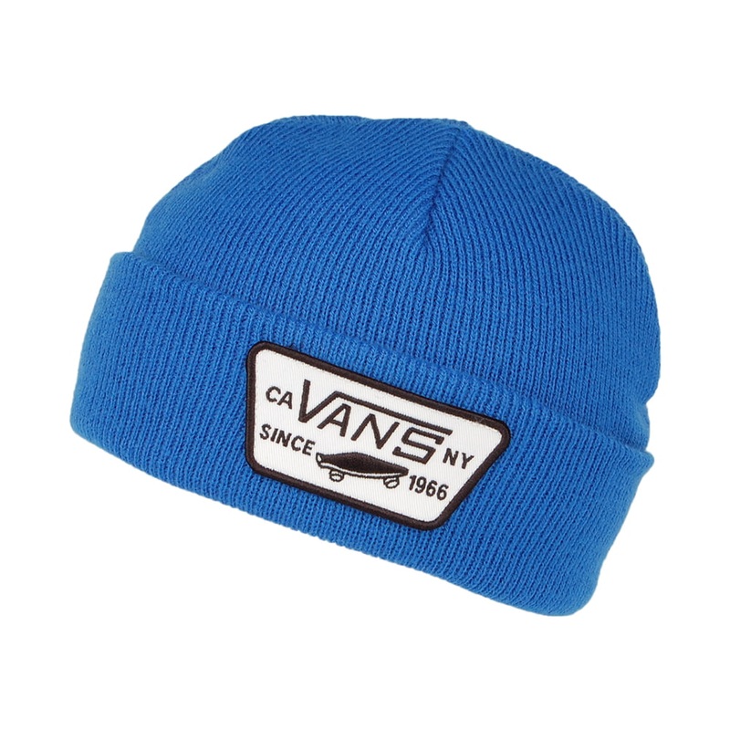 Vans Hats Kids Milford Beanie Hat – Royal Blue Kids – 1-Size