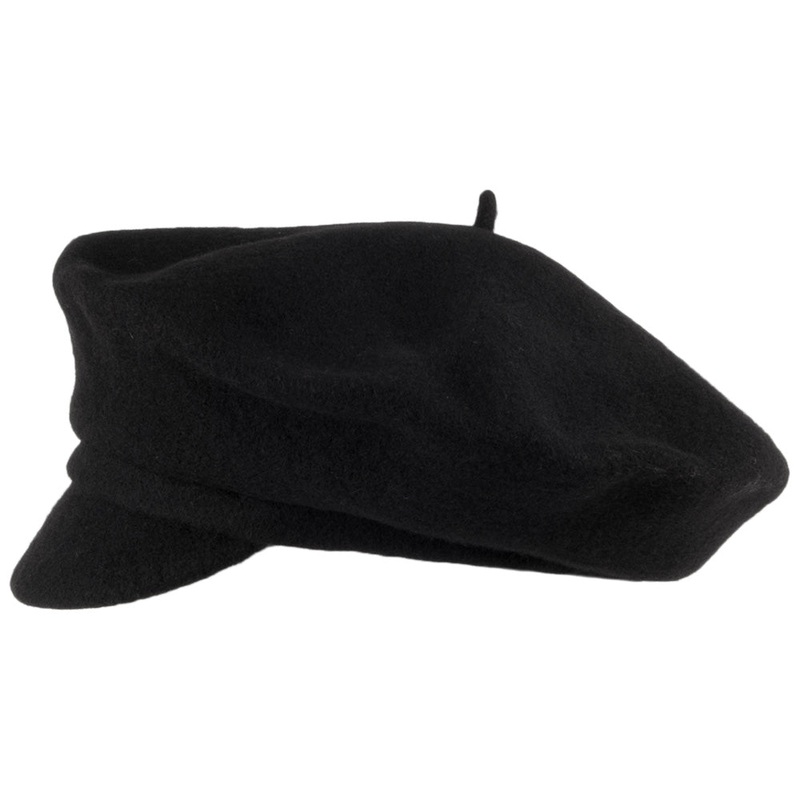 Whiteley Hats Nancy Baker Boy Cap – Black 1-Size