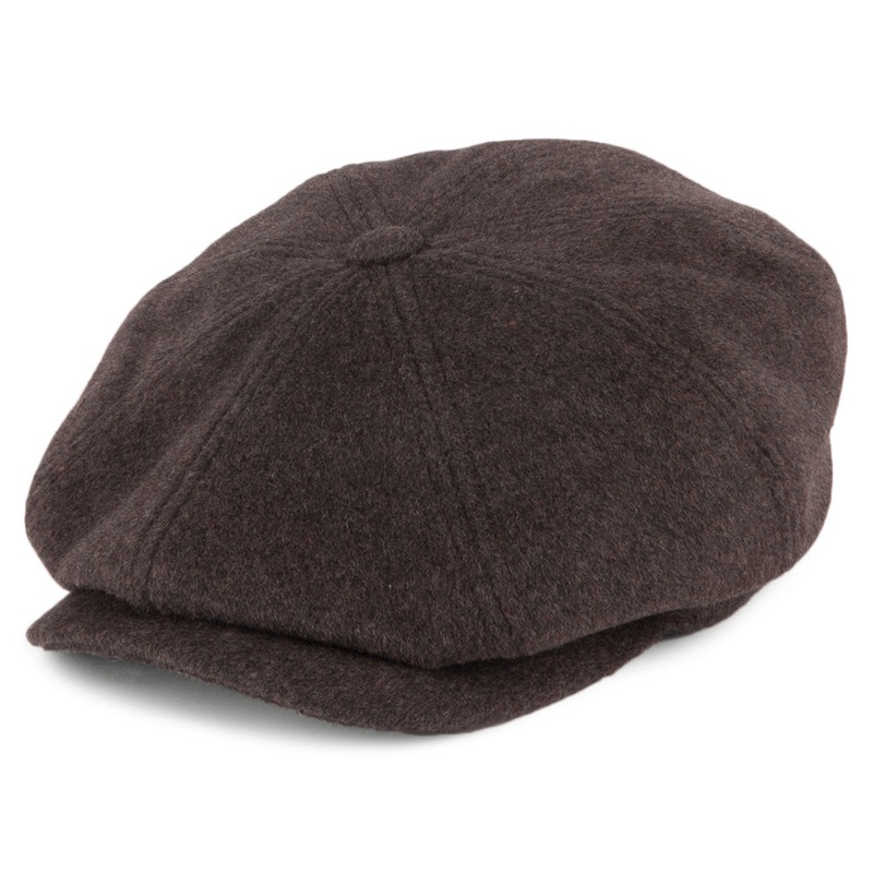 Bailey Hats Springfield Newsboy Cap – Mole Brown S