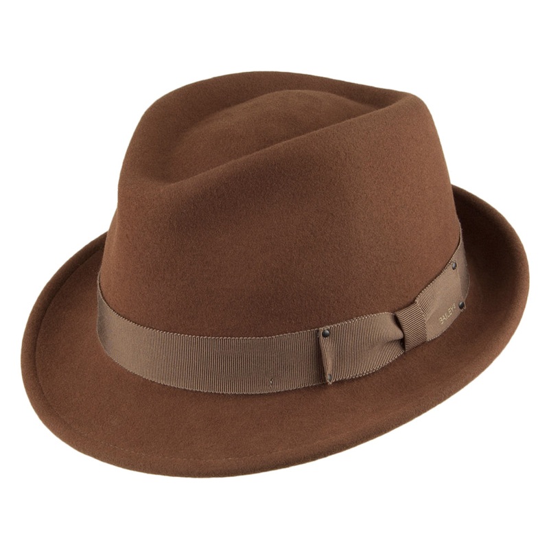Bailey Hats Wynn Crushable Trilby – Rust S