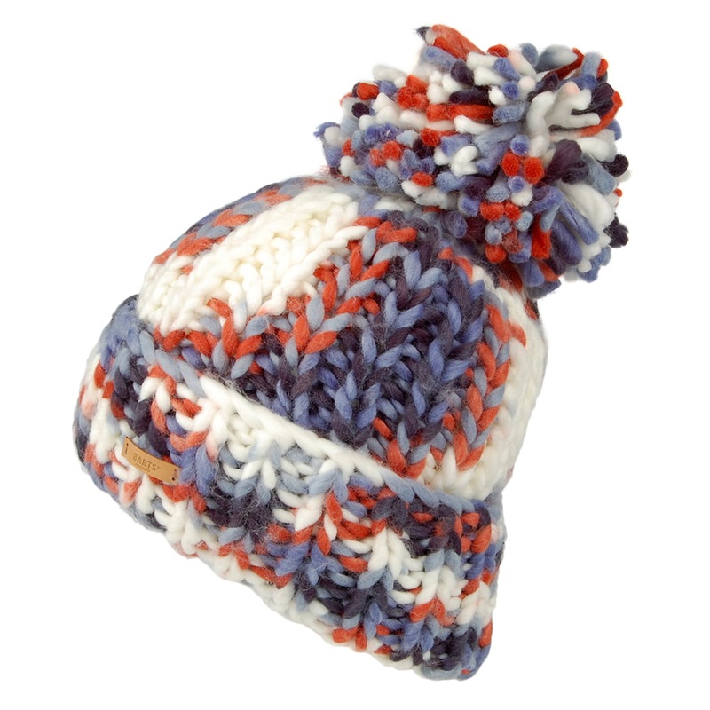 Barts Hats Emmaz Oversized Bobble Hat – Navy-Multi 1-Size