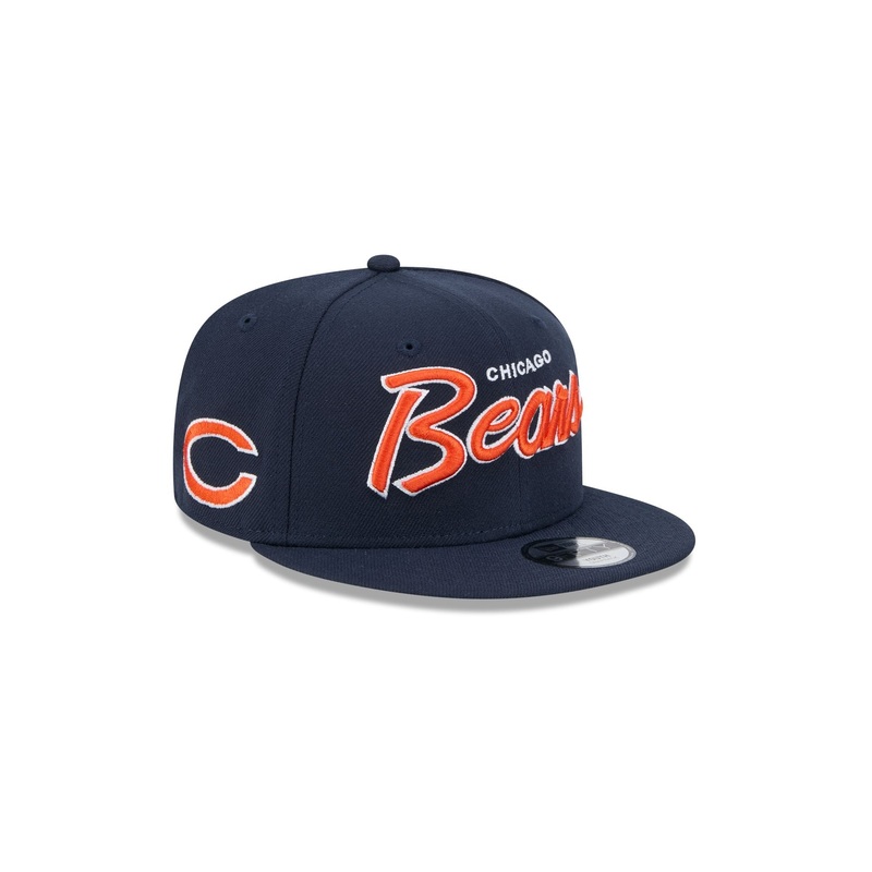 Chicago Bears Script Kids 9FIFTY Snapback Hat One Size