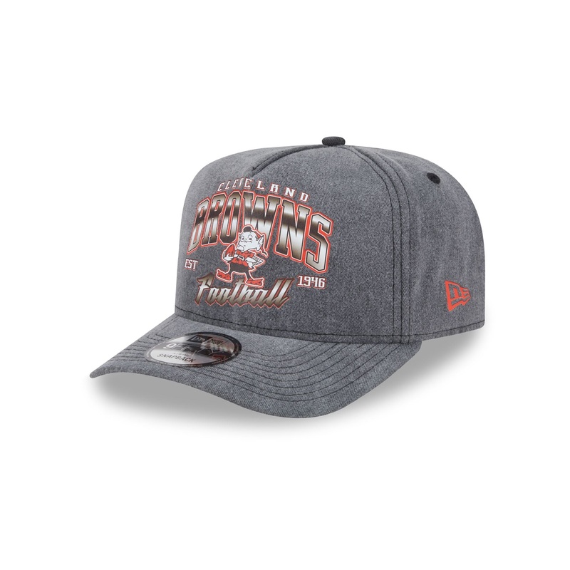 Cleveland Browns Washed 9FIFTY A-Frame Snapback Hat One Size