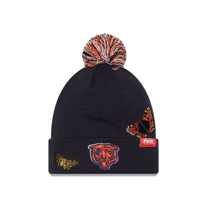 FELT x Chicago Bears Pom Knit Hat One Size