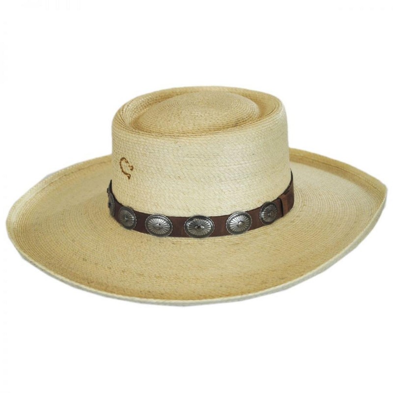 High Desert Palm Leaf Straw Plantation Hat NATURAL S