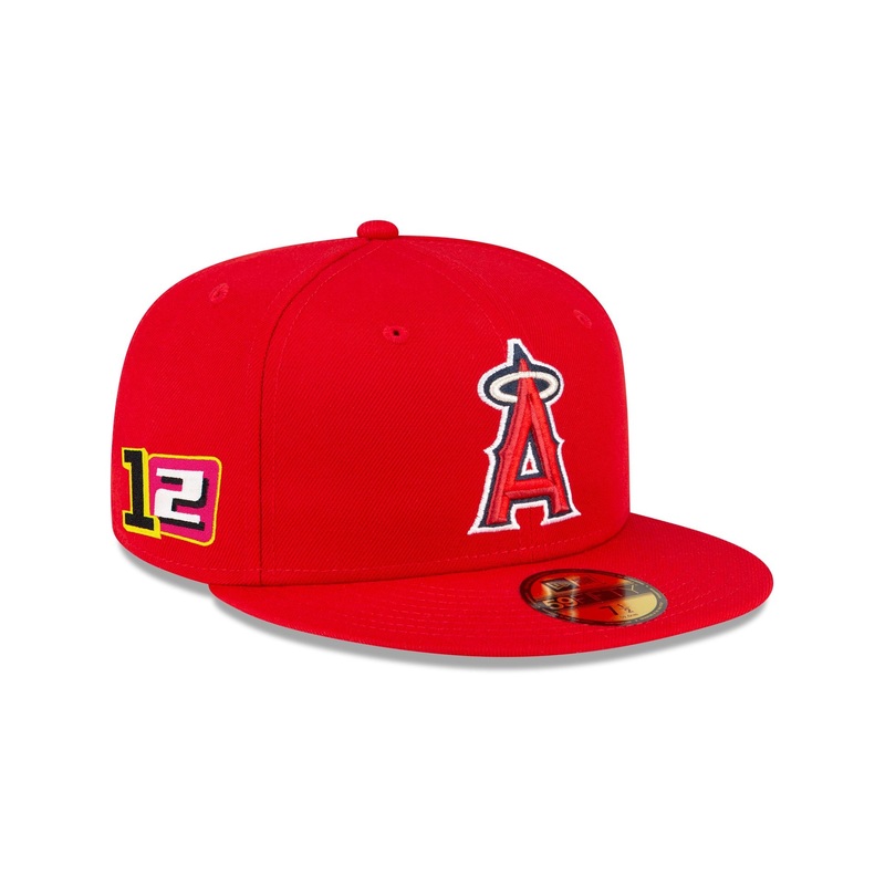 Los Angeles Angels Player’s Weekend Pillar 59FIFTY Fitted Hat 7