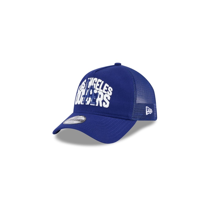 Los Angeles Dodgers Kids Chalk 9FORTY A-Frame Trucker Hat Child