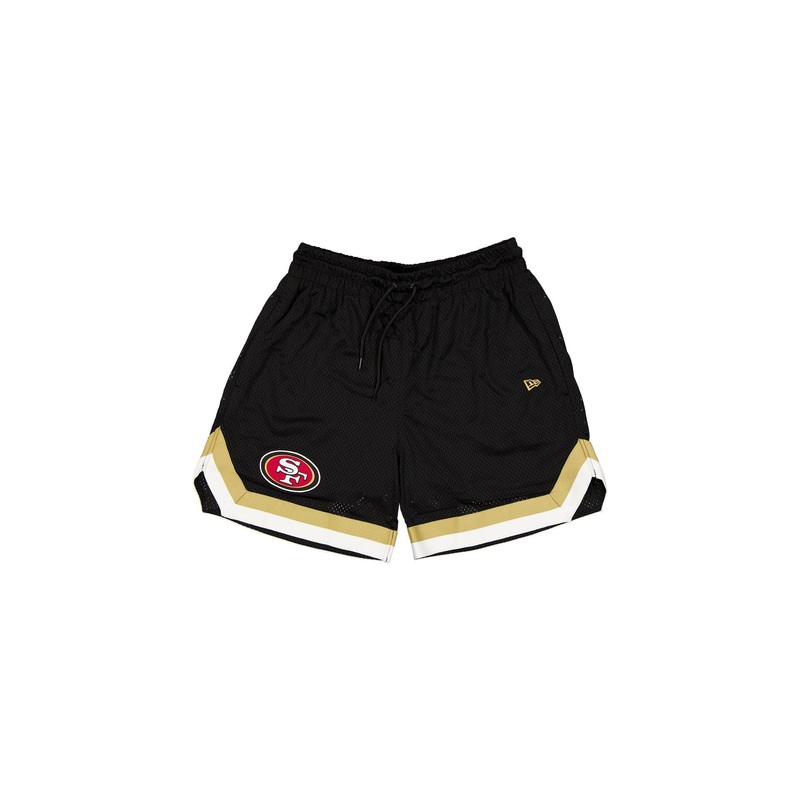 San Francisco 49ers Mesh Black Shorts S