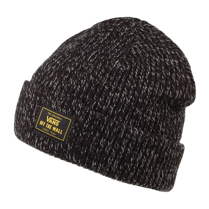 Vans Hats Bruckner Beanie Hat – Black Heather 1-Size