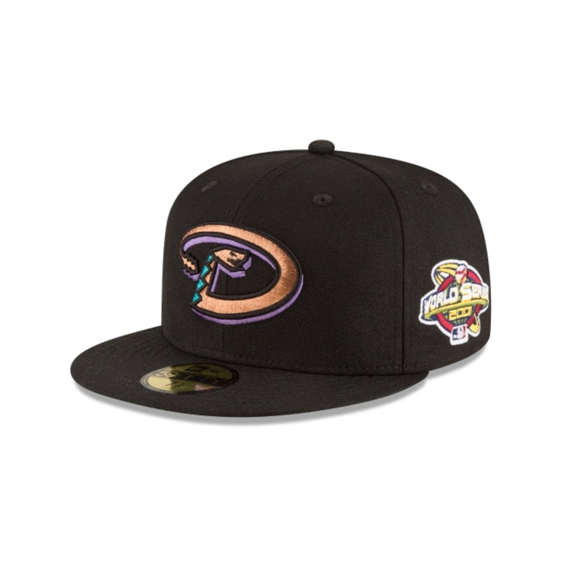 Arizona Diamondbacks 2001 World Series Wool 59FIFTY Fitted Hat 6 7/8
