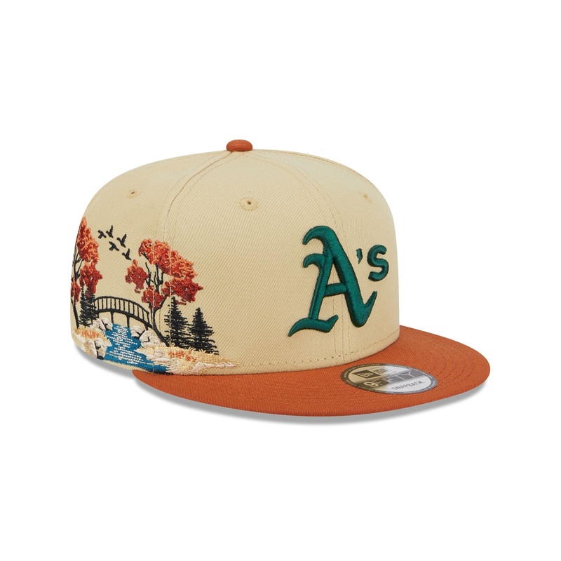 Athletics Fall Landscape 9FIFTY Snapback Hat One Size