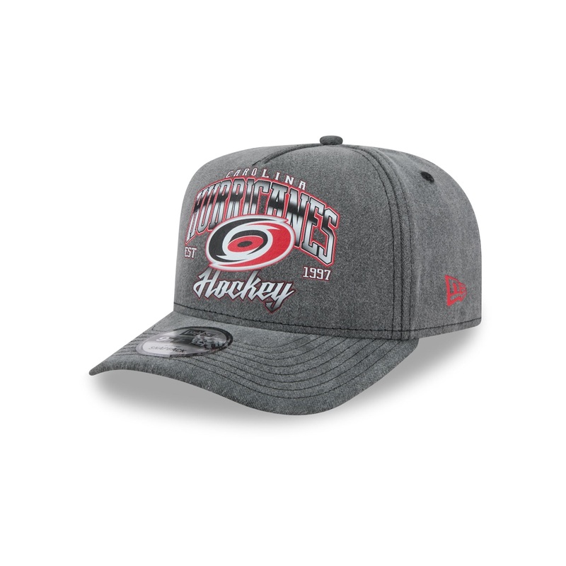 Carolina Hurricanes Washed 9FIFTY A-Frame Snapback Hat One Size