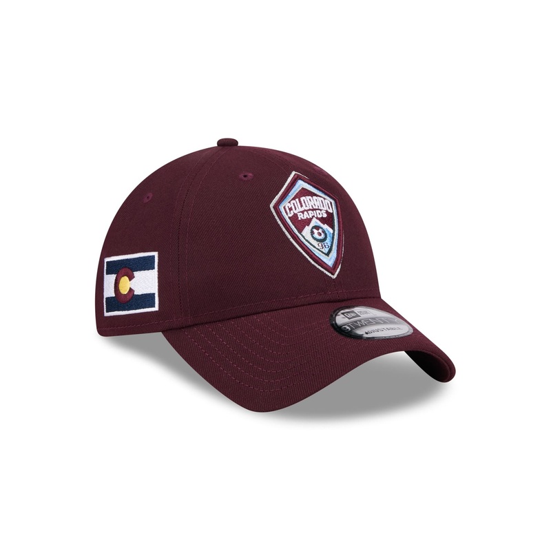 Colorado Rapids 2024 Jersey Hook 9TWENTY Adjustable Hat One Size