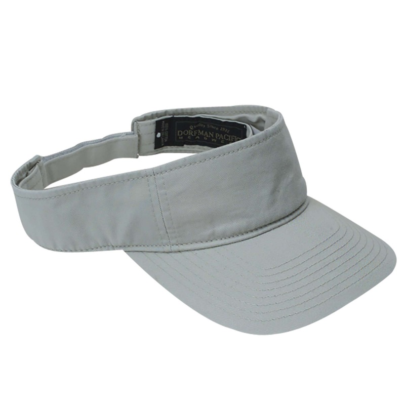DPC Men’s Twill Sun Visor Putty